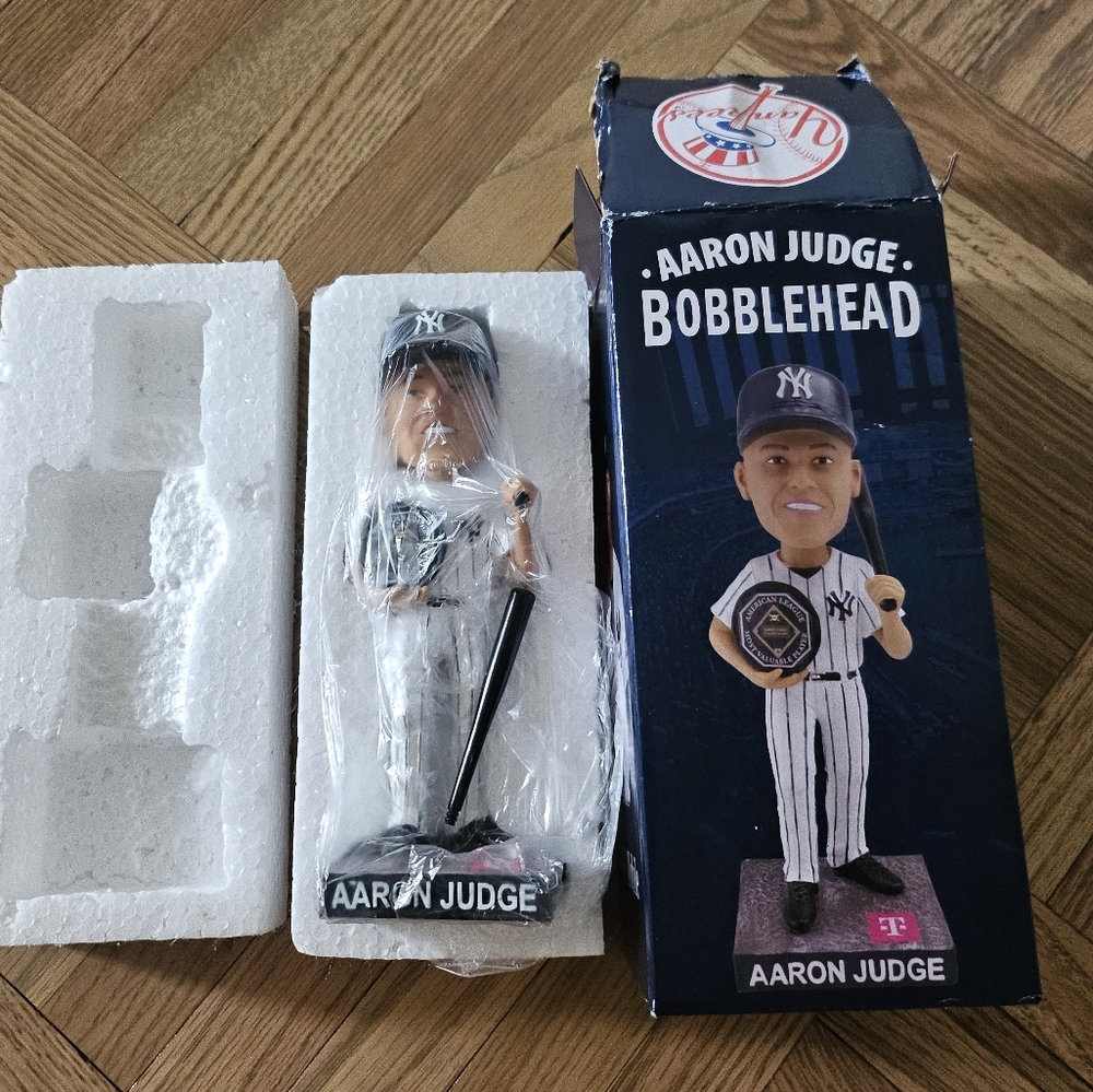 Yankees Collectable Aaron Judge Bobblehead - 8/13/2025 Game - Box Imperfect MLB